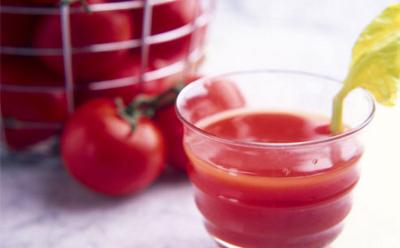 Receta MásQueSalud del zumo de tomate