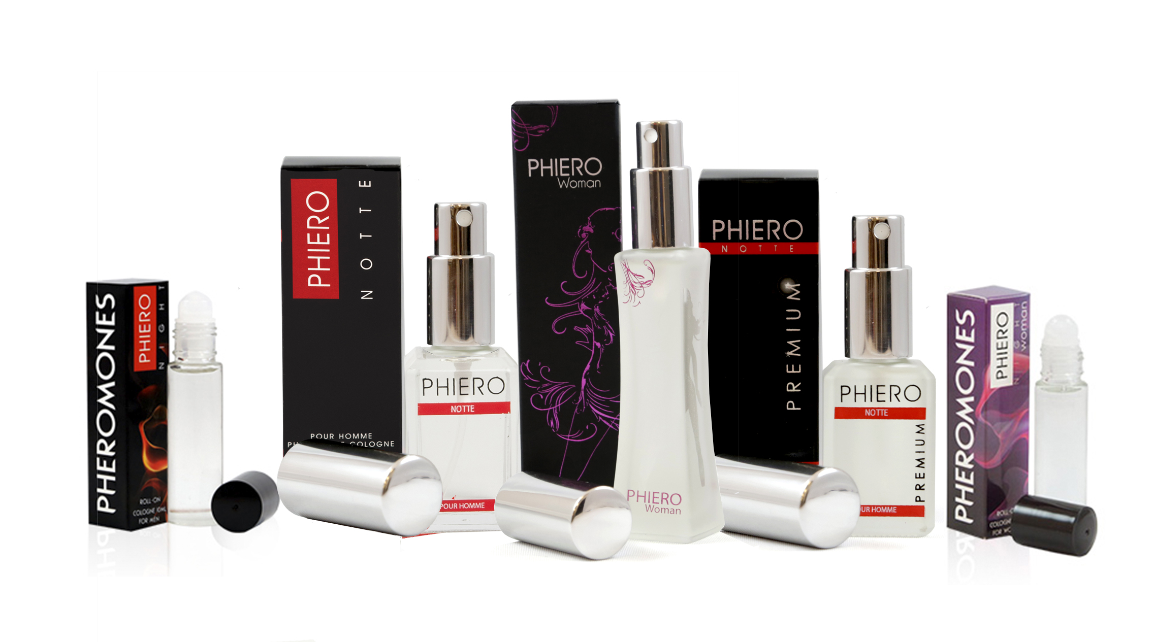 Feromonas para atraer hombres y mujeres con los perfumes de Phiero