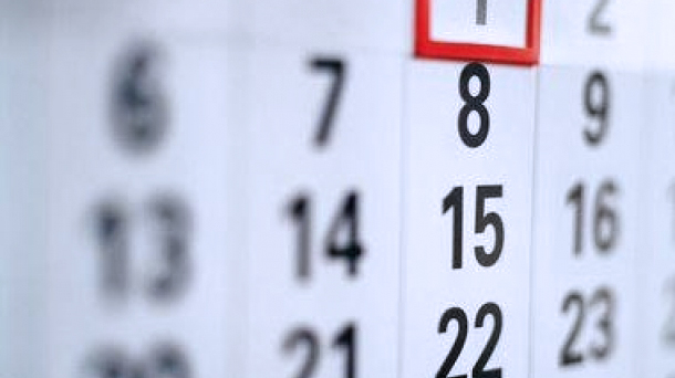Calendario ciclo menstrual